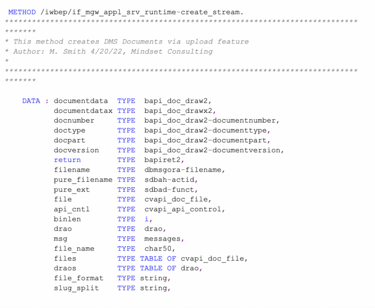 Create a Media Upload OData Service with Custom Header Parameters ...